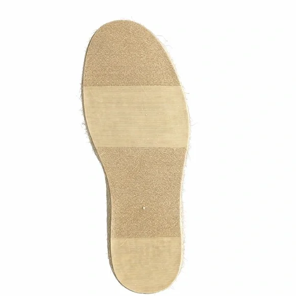 AE77 Premium Espadrilles Women 9 Black Organic Cotton Canvas Slip On NEW No Tags - Picture 5 of 5